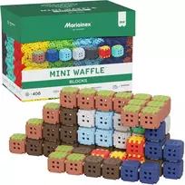 Marioinex mini vaflių kaladėlės, 406 dalys
