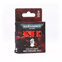 Games Workshop Warhammer 40,000 - Chaos Space Marines: Raudona Corsairs Dice