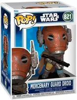FUNKO POP! Vinilinė figūrėlė: Žvaigždžių karai - Mercenary Guard Droid, 9.5 cm