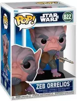 FUNKO POP! Vinilinė figūrėlė: Star Wars - Zeb Orrelios, 9 cm