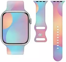 Telcon SILICONE STRAP Išmanusis laikrodis 22MM RAINBOW