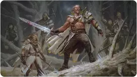 Ultra Pro UP - Magic: The Gathering - Commander Series Allied - Tovolar Double-Sided Playmat
