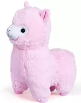 Minkštas pliušinis žaislas - Alpaka 23 cm (rožinė)