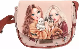 Top Model TOPModel - Maža rankinė per petį FUR EVER FRIENDS - Miltelio rožinė ir vario spalvos - Maža
