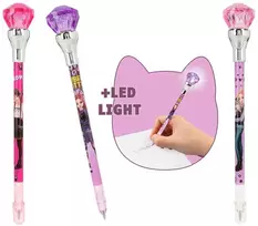 Top Model Topmodel - TOPModel Ballpen With Light Rebel Kitty - Violetinė, Rožinė (0413180)