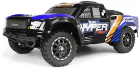 BLACKZON - Vyper SC Turbo 1/16 4WD 2S Brushless - Mėlyna/Oranžinis (540276)