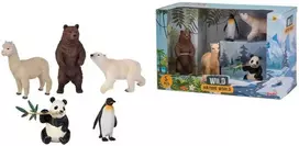 Dickie Toys Simba – Gamtos pasaulis – Laukinių gyvūnų rinkinys (104343104)