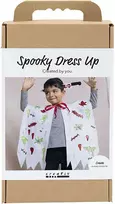 Diy Kit „Pasidaryk pats“ rinkinys – baisus kostiumas su apsiaustu ir galvos juosta – įvairių spalvų (977856)