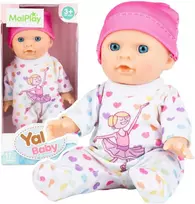 Malplay Maža, miela lėlytė švelniems apkabinimams, 17 cm