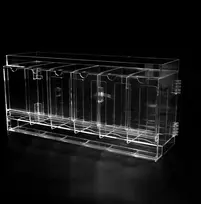 The Acrylic Box Gamegenic 6-Slot TCG Booster Acrylic Dispenser