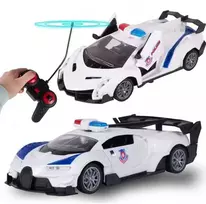 Malplay Nuotoliniu būdu valdomas policijos automobilis, RC