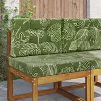 Lauko sofa pagalvėlė 2 pcs Lapų dizainas Poliesteris