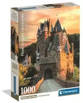 Dėlionė Clementoni CLE puzzle 1000 Compact GoldenHourAttzCastle 37109