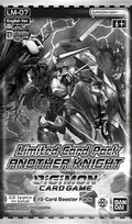Bandai Tcg Digimon Card Game Limited Card Pack Another Knight LM-07 Booster