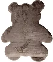 Home Styling Collection Bear Vaikiškas kilimėlis meškiukas iš dirbtinio kailio BJÖRN, 100 x 85 cm