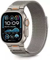 Tech-Protect MILANO VANGUARD APPLE WATCH 8 / 9 / 10 / 11 / SE / ULTRA (44 / 45 / 46 / 49 MM) TITANINIS