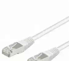 Goobay CAT 5e Komutacinis kabelis, F/UTP, baltas, 20m, 20 m, Cat5e, F/UTP (FTP), RJ-45, RJ-45, Baltas