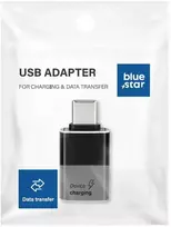 BlueStar Adapteris USB A 3.0 to Type C Blue Star - juodas