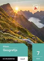 KNYGA Šviesa Geografija. Atlasas 7 klasei, serija Horizontai