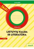 KNYGA Šviesa Lietuvių kalba ir literatūra. Užrašai 2 klasei, 1 dalis (pagal 2022 m. BUP). Serija TAIP!