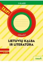KNYGA Šviesa Lietuvių kalba ir literatūra. Užrašai 2 klasei, 2 dalis (pagal 2022 m. BUP). Serija TAIP!
