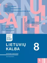KNYGA Šviesa Lietuvių kalba. Pratybų sąsiuvinis 8 klasei, 2 dalis