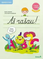 KNYGA Šviesa Aš rašau! Lietuvių kalbos rašymo užduotys 1 klasei. 2 dalis