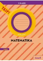 KNYGA Šviesa Matematika. Užrašai 2 klasei, 1 dalis (pagal 2022 m. BUP). Serija TAIP!