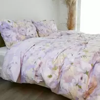 Saules Patalyne Medvilninis patalynės komplektas LEVANDOS ŠOKIS, 3 dalių, 200x220