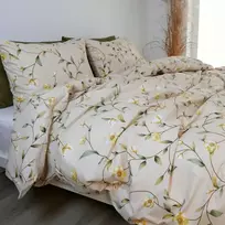 Saules Patalyne Medvilninis patalynės komplektas RUSVOJI FANTAZIJA, 3 dalių, 200x220