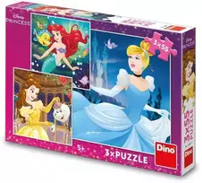 Dėlionė Dino Toys HAPPY PRINCESSES 3x55 puzzle