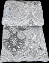 Antklodė MERKYS, 140 x 200 cm, imp. 100% medvilnės, užp. 50% vilnos, 50% poliesterio, 450g/m2