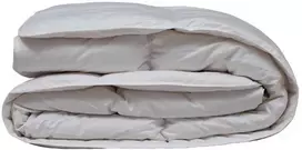 Pūkinė antklodė COMCO, 140 x 200 cm, imp. 100% medv., užp. 70% ančių plunksnų, 30% pūkų, 720g