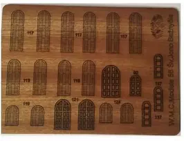 Wmc Models WMC Šv. Jono bažnyčios durų ir langų rinkinys, fanera, 1/150