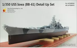 Very Fire Hobby Very Fire USS Iowa BB-61 laivo detalių rinkinys 1/350 VF350010