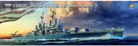 Very Fire Hobby USS Birmingham CL-62 lengvasis kreiseris 1/350 laivo rinkinys