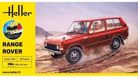Heller Range Rover dovanų rinkinys, plastikinis modelis 1:43