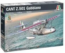 Italeri CANT Z.501 Gabbiano lėktuvo rinkinys 1/72