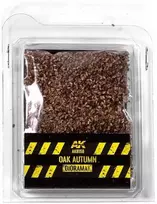 Ąžuolo rudens lapai dioramoms 28mm 1:72, 7 g AK Interactive