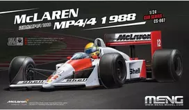 Meng Model McLaren MP4/4 1988 F1 bolidas, plastikinis modelis 1/24