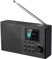 Sandberg Technaxx Speaker Radio DAB+BT Recharge, portable DAB+/FM radio with Bluetooth, Juodas