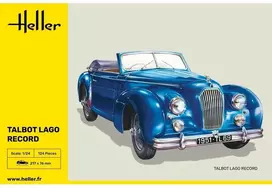 Heller Talbot Lago Record 1:24 plastikinis surinkimo rinkinys