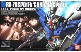 Bandai HGUC RX-78GP01Fb Gundam GP01Fb 1/144 plastikinis modelis