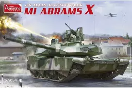 M1 Abrams X tanko prototipas 1/35 plastikinis modelis Amusing Hobby