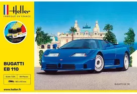 Heller Bugatti EB110 1:24 plastikinis surenkamas automobilio rinkinys