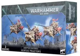 Games Workshop Warhammer 40k Adeptus Custodes Vertus Praetors miniatiūrų rinkinys