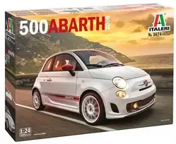 Italeri Fiat 500 Abarth 2008 1/24 plastikinis surinkimo rinkinys