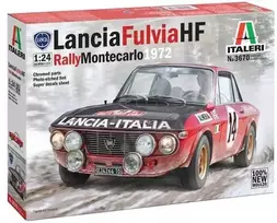 Italeri Lancia Fulvia HF Rally Monte Carlo 1972 1/24 surenkamas modelis