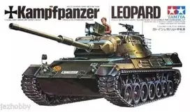 Tamiya Leopard kovinis tankas 1/35 plastikinis surenkamas rinkinys