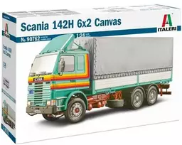 Italeri Scania 142H 6x2 Canvas sunkvežimio rinkinio modelis 1/24
